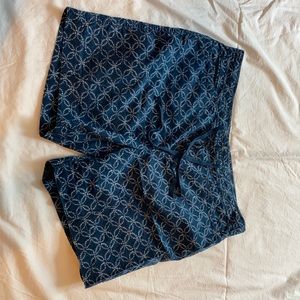 Navy shorts